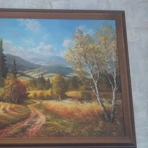 Продам картину с видом на невероятный пейзаж Карпат