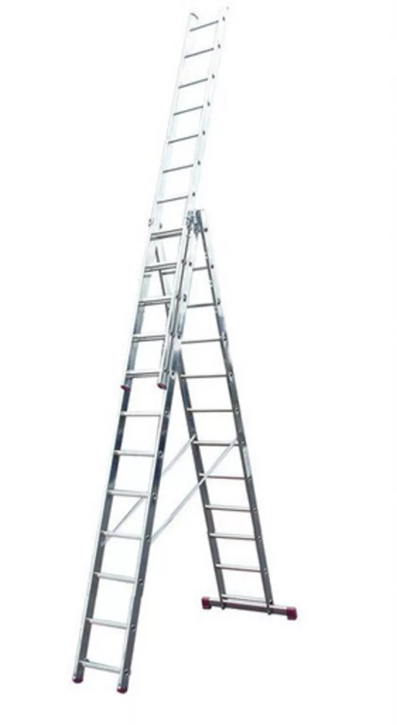 Продаётся лестница немецкая дюралевая krause 7.6 метров, 3-х секционная