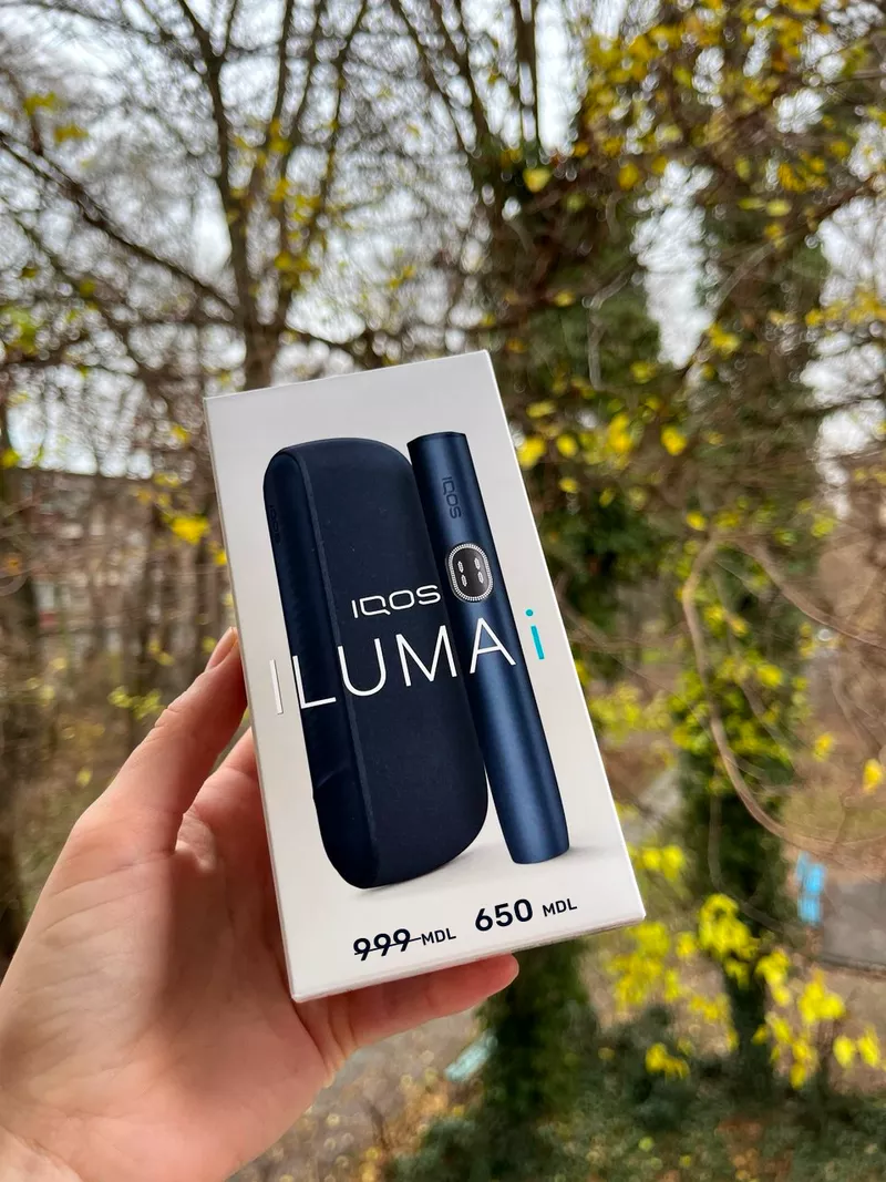 iQos Iluma i новый, есть чек покупки в Молдове и гарантия