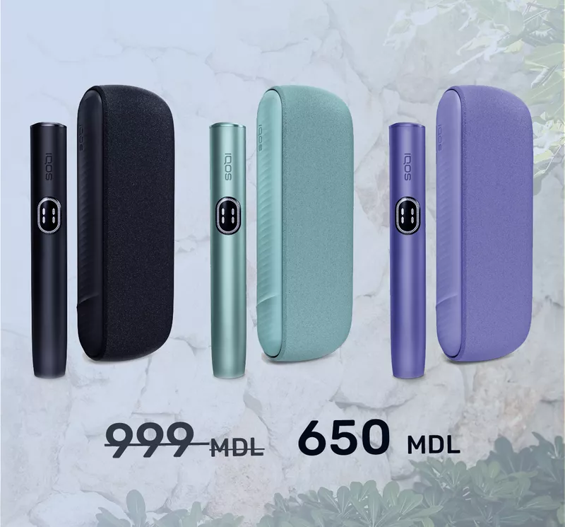 iQos Iluma i новый, есть чек покупки в Молдове и гарантия 3